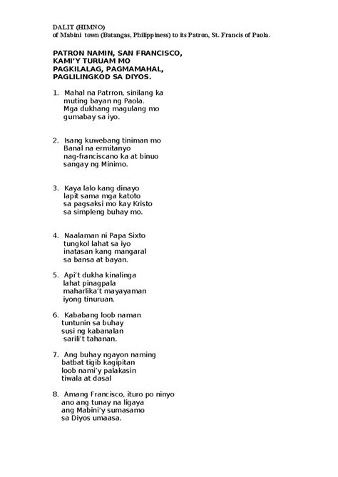 himno ng lopez lyrics|PAMBANSANG AWIT AT HIMNO .